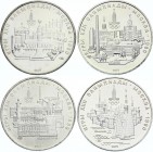 Russia 4 x 5 Roubles 1977 
Silver; Moscow Olympics Motives