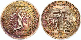 Czechoslovakia Silver Medal 1934 Reviving of the Kremnitz Mines
Ag, 9.9g. 562 pieces were only minted in this weight and size. Oživeníe Kremnického B...