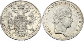 Austria 1/2 Thaler 1842 A - Wien
KM# 2225; Silver; Ferdinand I; XF+ mint luster remains