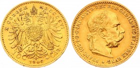 Austria 10 Corona 1906 
KM# 2805; Gold (.900) 3.38g 18.95mm; Franz Joseph I