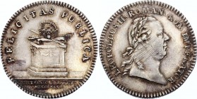 German States Frankfurt Leopold II Silver 2 Ducat 1790
Leopold II (1790-1792). Mont. 2206. Silver, AUNC, Full mint luster. Rare in this condition. Si...