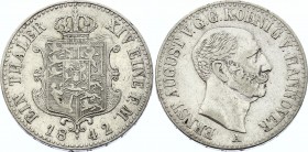 German States Hannover Thaler 1842 A
KM#197.1; Silver, VF.