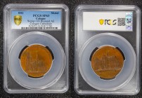 German States AE Medal Cologne Cathedral Construction Festivities 1842 PCGS SP63
Weiler # 103; Bronzed AE Medal 50mm; Cologne Cathedral construction ...