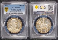 Germany - Empire WWI Propaganda Medal Silver General Colonell Alexander von Kluck 1915 PCGS SP61
Zetzmann # 4106; Silver Proof Medal 34mm, 18g; PCGS ...