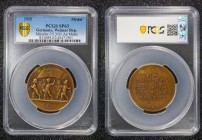 Germany - Weimar Republic Matte AE Medal commemorating the end of the Rhineland Occupation 1925 PCGS SP63
Müseler # 15.3/31; Matte AE Medal; Commemor...