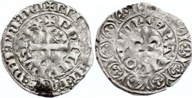 France Gros à la fleur de lys 1328 - 1350 (ND)
Dy# 263; Silver 2.39g; Philippe VI