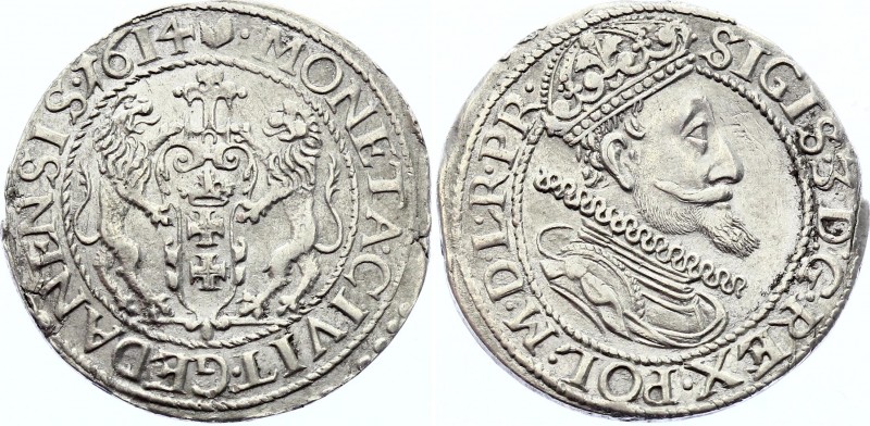 Poland Danzig 18 Grosz 1614 (Ort)
Sigismund III Vasa. Zygmunt III Waza. Ort - 1...