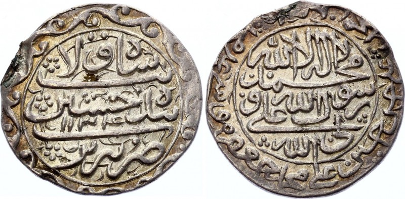 Iran Safavid Abbasi mint Tiflis Georia 1722 - AH1134
KM# 282; Husayn I; Mint: T...