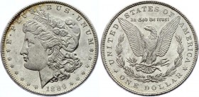 United States Morgan Dollar 1886
KM# 110; "Morgan Dollar"; UNC