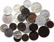 Italy Lot of 28 Coins 1866 - 1948
Various Dates & Denominations