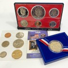 United States Lot of 2 Sets & Coin 
Proof & UNC; Comes with Original Packages