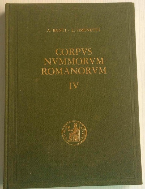 BANTI A., SIMONETTI L., Corpus Nummorum Romanorum Vol. IV – Augvstus I. Prospett...