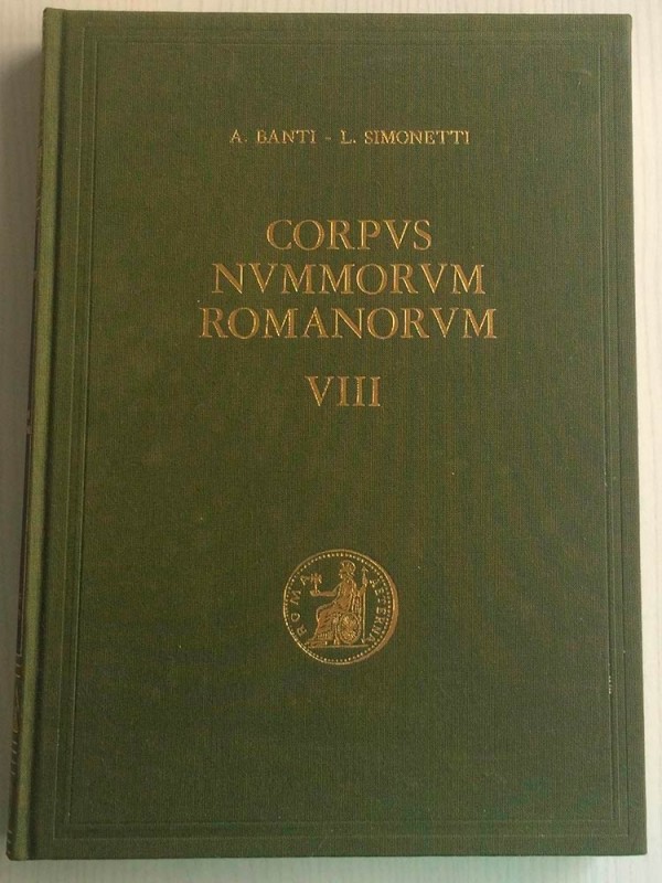 BANTI A., SIMONETTI L., Corpus Nummorum Romanorum Vol. VIII – Augvstus - Tiberiu...