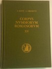 BANTI A., SIMONETTI L., Corpus Nummorum Romanorum Vol. XV. Claudio. Banti-Simonetti, Firenze 1977. Tela editoriale, pp. 344, 942 ill. In b/n. Ottimo s...
