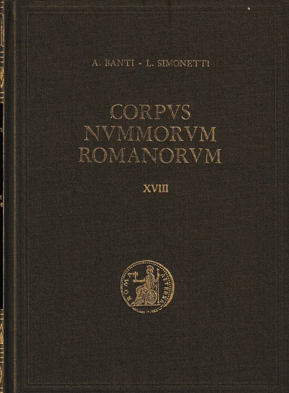 BANTI A., SIMONETTI L., Corpvs Nvmmorvm Romanorvm XVIII – Nero. Monete di bronzo...