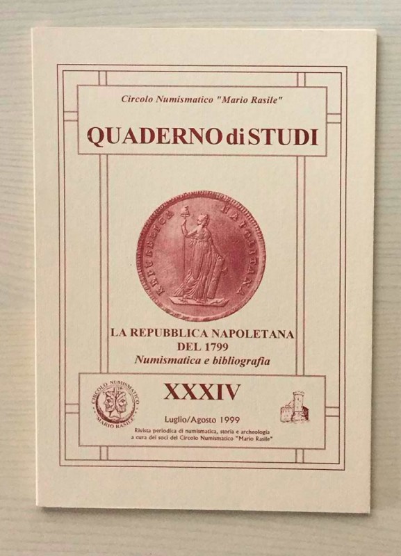 Circolo Numismatico “Mario Rasile” Quaderno di studi XXXIV, Formia, Luglio-Agost...