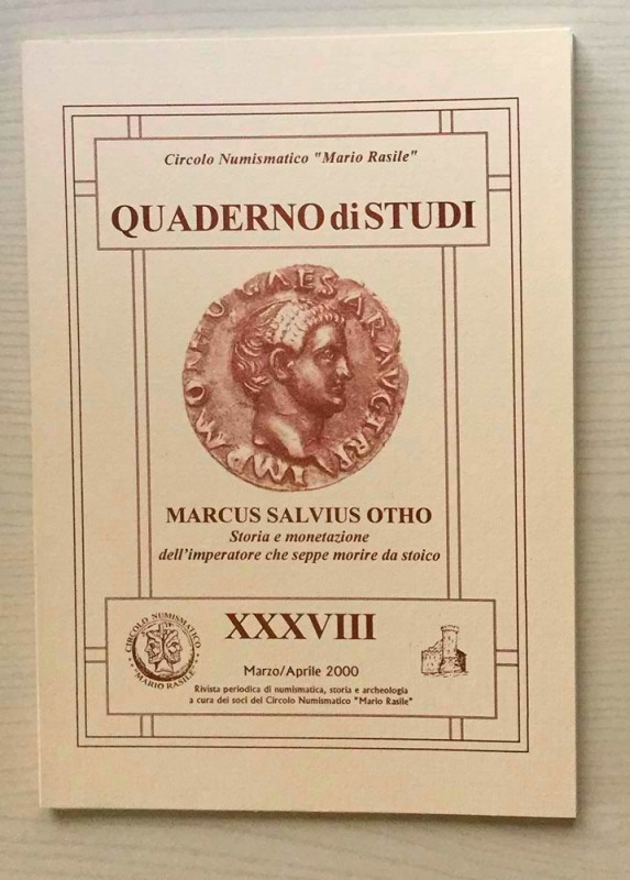 Circolo Numismatico “Mario Rasile” Quaderno di studi XXXVIII, Formia, Marzo-Apri...