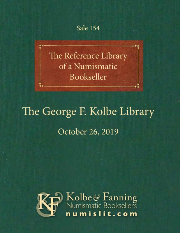 KOLBE & FANNING. Auction 154 Gahanna 26/10/2019: The George F. Kolbe Library. Th...