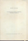 AMANDRY M. - Le monnayage en bronze de Bibulus, Atrantinus et Capito. Bern, 1986. pp. 73-85, tavv. 9. brossura editoriale, buono stato. importante