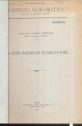 CAPELLINI C. - Un aureo inedito di Tetrico padre. Roma, 1913. pp. 3, con illustrazione nel testo. ril. cartoncino, buono stato, molto raro