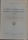 CESANO L. - La Gipsoteca numismatica della Repubblica e dell'Impero Romano. Roma, 1938. pp. 4. brossura editoriale, buono stato, raro