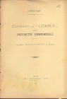 MONTI P. - Contributi al " Corpus" delle monete imperiali. Collezione Monti Pompeo di Milano. Milano, 1906. pp. 5, con illustrazioni nel testo. brossu...