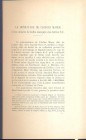 MOWAT R. - Le monnayage de Clodius Macer et le deniers de Galba marques des lettres S.C. Milano, 1902. pp. 165-199, tavv. 1. ril. cartoncino, buono st...