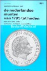 Mevius Johan. Speciale catalogus van de Nederlandese munten van 1795 tot heden. 1981