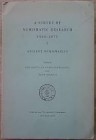 Naster P., Colbert De Beaulieu & Fagerlie J.M. A Survey of Numismatic Research 1966-1971. I. Ancient Numismatics. 1973