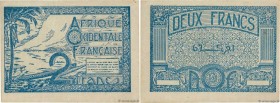 Country : FRENCH WEST AFRICA (1895-1958) 
Face Value : 2 Francs  
Date : (1944) 
Period/Province/Bank : Banque de l'Afrique Occidentale 
Catalogue ref...