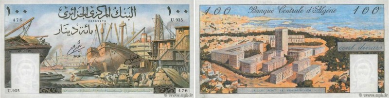 Country : ALGERIA 
Face Value : 100 Dinars  
Date : 01 janvier 1964 
Period/Prov...
