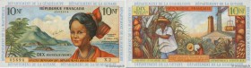 Country : FRENCH WEST INDIES 
Face Value : 10 Nouveaux Francs  
Date : (1962) 
Period/Province/Bank : Institut d'Émission des Départements d'Outre-Mer...