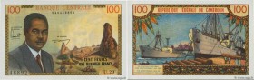 Country : CAMEROON 
Face Value : 100 Francs  
Date : (1962) 
Period/Province/Bank : B.C.E.A.E.C. 
Department : République Fédérale du Cameroun 
Catalo...