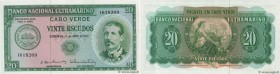 Country : CAPE VERDE 
Face Value : 20 Escudos  
Date : 04 avril 1972 
Period/Province/Bank : Banco Nacional Ultramarino 
Catalogue reference : P.52a 
...