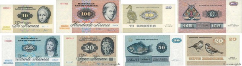 Country : DENMARK 
Face Value : 10 au 100 Kroner Lot 
Date : 1977-1984 
Period/P...