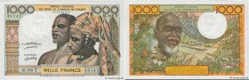Country : WEST AFRICAN STATES 
Face Value : 1000 Francs  
Date : (1977) 
Period/Province/Bank : B.C.E.A.O. 
Department : Togo 
Catalogue reference : P...