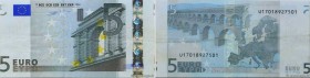 Country : EUROPA 
Face Value : 5 Euro Fauté 
Date : 2002 
Period/Province/Bank : BCE 
Department : France 
Catalogue reference : P.1u 
Additional refe...