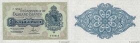 Country : FALKLAND ISLANDS 
Face Value : 1 Pound  
Date : 01 janvier 1982 
Period/Province/Bank : The Government of the Falkland Islands 
Catalogue re...