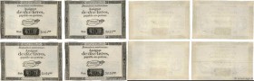 Country : FRANCE 
Face Value : 10 Livres filigrane royal Lot 
Date : 24 octobre 1792 
Period/Province/Bank : Assignats 
Catalogue reference : Ass.36a ...
