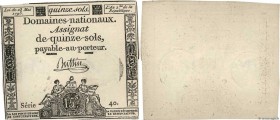 Country : FRANCE 
Face Value : 15 Sols  
Date : 23 mai 1793 
Period/Province/Bank : Assignats 
Catalogue reference : Ass.41a 
Additional reference : P...