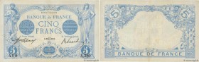 Country : FRANCE 
Face Value : 5 Francs BLEU  
Date : 23 mai 1912 
Period/Province/Bank : Banque de France, XXe siècle 
Catalogue reference : F.02.05 ...
