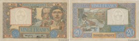 Country : FRANCE 
Face Value : 20 Francs TRAVAIL ET SCIENCE  
Date : 07 décembre 1939 
Period/Province/Bank : Banque de France, XXe siècle 
Catalogue ...