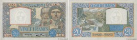 Country : FRANCE 
Face Value : 20 Francs TRAVAIL ET SCIENCE  
Date : 22 février 1940 
Period/Province/Bank : Banque de France, XXe siècle 
Catalogue r...