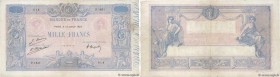 Country : FRANCE 
Face Value : 1000 Francs BLEU ET ROSE  
Date : 13 janvier 1923 
Period/Province/Bank : Banque de France, XXe siècle 
Catalogue refer...