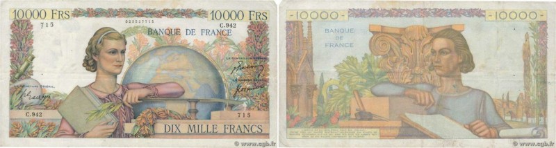 Country : FRANCE 
Face Value : 10000 Francs GÉNIE FRANÇAIS  
Date : 09 novembre ...