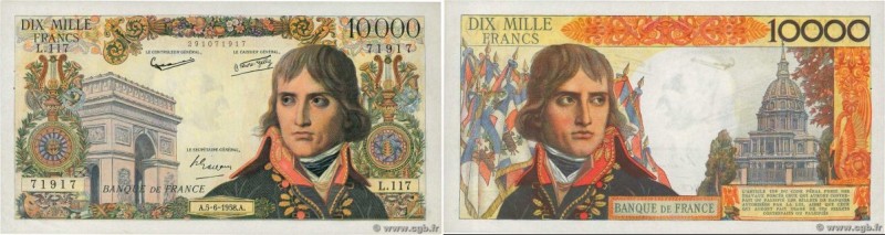 Country : FRANCE 
Face Value : 10000 Francs BONAPARTE Numéro radar 
Date : 05 ju...