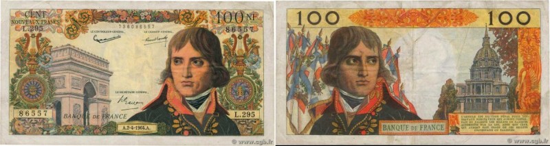 Country : FRANCE 
Face Value : 100 Nouveaux Francs BONAPARTE  
Date : 02 avril 1...