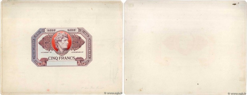 Country : FRANCE regionalism and miscellaneous 
Face Value : 5 Francs essai STIF...