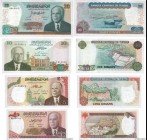 Country : TUNISIA 
Face Value : 1 au 20 Dinars Lot 
Date : 1980 
Period/Province/Bank : Banque Centrale de Tunisie 
Catalogue reference : P.74 au P.77...