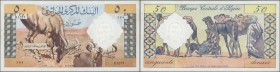 Algeria / Algerien
50 Dinars 1964, P.124in exceptional good condition, just a soft vertical fold at center, 2 tiny pinholes at upper right corner and...